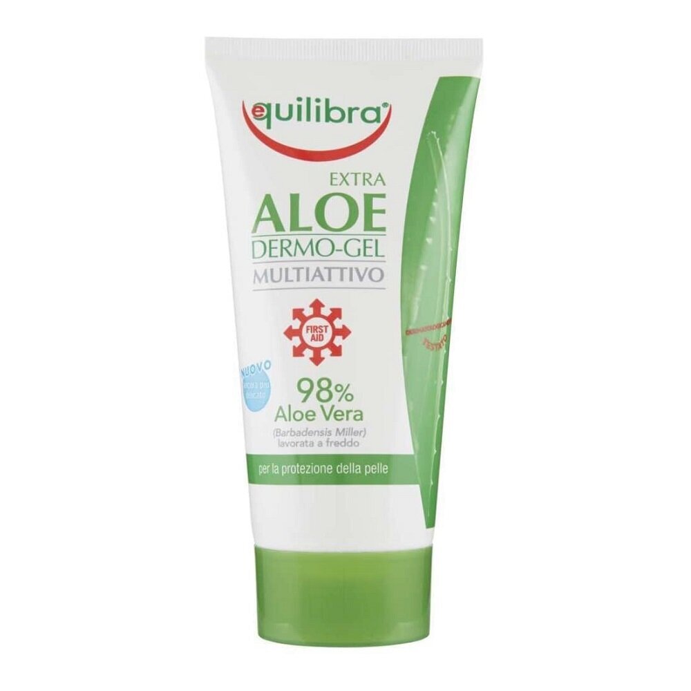 Kūno gelis Equilibra Extra Aloe Dermo Gel, 150 ml kaina ir informacija | Kūno kremai, losjonai | pigu.lt