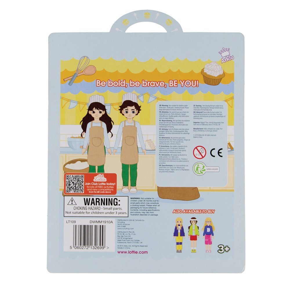 Lėlės Lottie aksesuarų rinkinys - Virtuvės šefas kaina ir informacija | Žaislai mergaitėms | pigu.lt