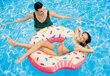 Pripučiamas ratas Intex Rainbow Donut, 94 cm kaina ir informacija | Pripučiamos ir paplūdimio prekės | pigu.lt