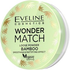 Матовая пудра Eveline Wonder Match Loose Powder Bamboo, 6 г цена и информация | Пудры, базы под макияж | pigu.lt