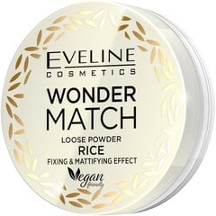 Рассыпчатая пудра для лица Eveline Wonder Match Rice, 6 г цена и информация | Пудры, базы под макияж | pigu.lt