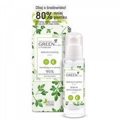 Serumas su petražolėmis 3in1 Floslek Green For Skin Green Vegetables, 30 ml kaina ir informacija | Veido aliejai, serumai | pigu.lt