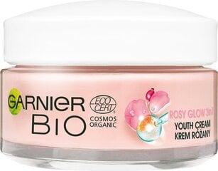 Крем для лица для кожи, потерявшей яркость Garnier Bio Rosy 3in1 женщин, 50 мл цена и информация | Кремы для лица | pigu.lt