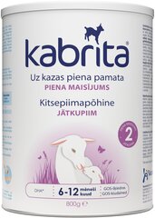 Pieno mišinys Kabrita 2, 6 mėn+, 800 g kaina ir informacija | Tolesnio maitinimo mišiniai | pigu.lt