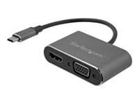 StarTech CDP2HDVGA kaina ir informacija | Adapteriai, USB šakotuvai | pigu.lt
