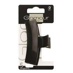 Заколка для волос Glamour, удлиненная черная цена и информация | Аксессуары для волос | pigu.lt