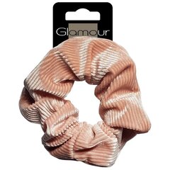 Резинка для волос Glamour, песочного цвета.   цена и информация | Glamour Духи, косметика | pigu.lt