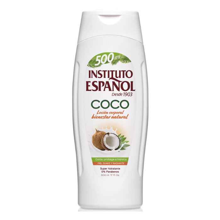 Drėkinamasis kūno balzamas Instituto Espanol Coco, 500ml цена и информация | Kūno kremai, losjonai | pigu.lt