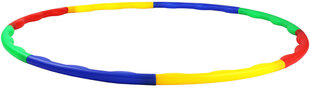 Массажный обруч EB Fit Hula Hop 80 см цена и информация | Обручи, гимнастические палки | pigu.lt