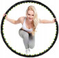 Masažinis lankas EB Fit Hula Hop 1,2 kg kaina ir informacija | Gimnastikos lankai ir lazdos | pigu.lt
