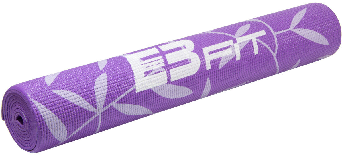 Jogos kilimėlis EB Fit PVC 173x61x0,5 cm, violetinis kaina ir informacija | Kilimėliai sportui | pigu.lt