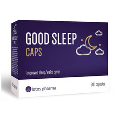 Maisto papildas Good Sleep, 30 kapsulių kaina ir informacija | Vitaminai, maisto papildai, preparatai gerai savijautai | pigu.lt
