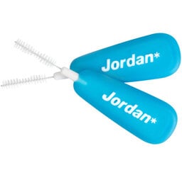 Tarpdančių šepetėliai Jordan Clinic 0,6 mm, 10 vnt. kaina ir informacija | Dantų šepetėliai, pastos | pigu.lt