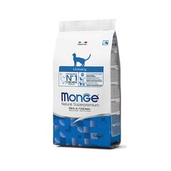 Monge Natural Superpremium Cat Adult Urinary полноценный корм для взрослых кошек с курицей 1,4 кг цена и информация | Сухой корм для кошек | pigu.lt