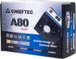 Chieftec A80 Series CTG-650C цена и информация | Maitinimo šaltiniai (PSU) | pigu.lt
