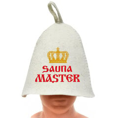 Банная шапка с надписью Sauna master цена и информация | Аксессуары для сауны и бани | pigu.lt