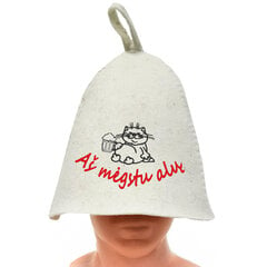 Банная шапка с надписью Aš mėgstu alų цена и информация | Аксессуары для сауны и бани | pigu.lt