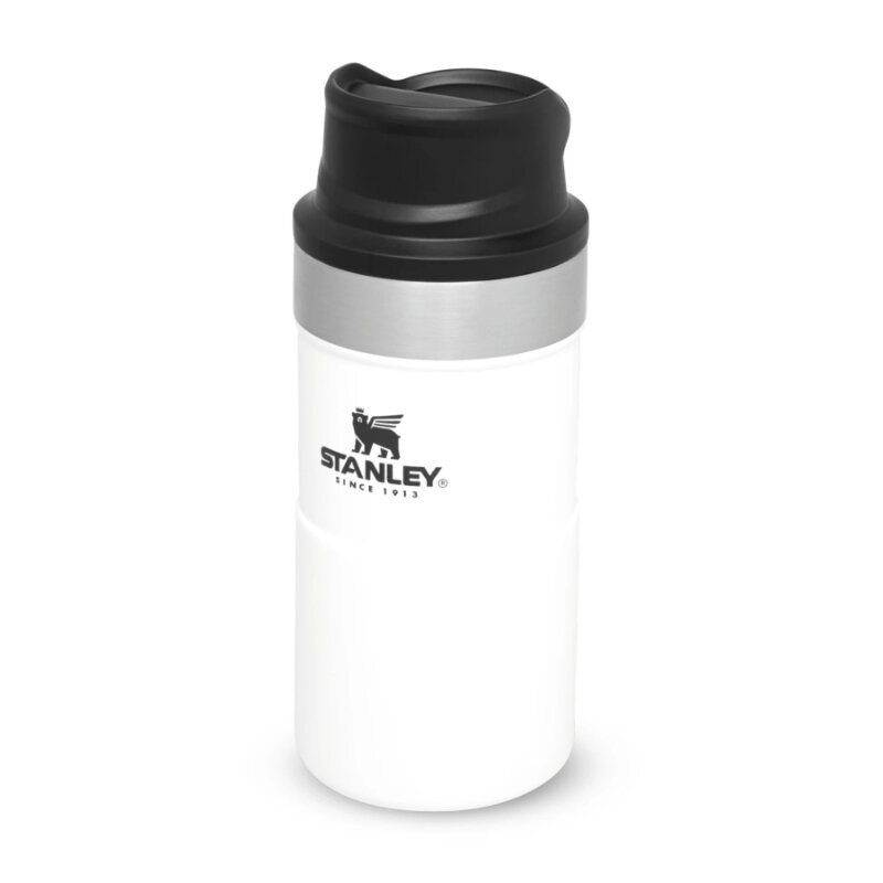 Termo puodelis The Trigger-Action Travel Mug Classic 0.25 l, baltas цена и информация | Termosai, termopuodeliai | pigu.lt