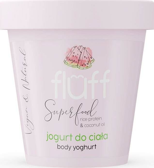 Kūno losjonas Fluff Body Yogurt Juicy Watermelon, 180 ml kaina ir informacija | Kūno kremai, losjonai | pigu.lt