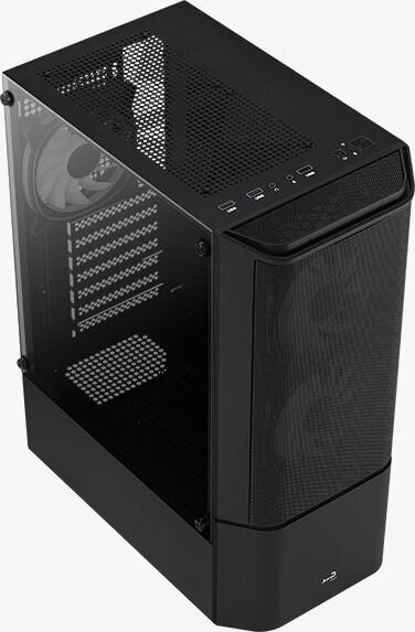 AeroCool Quantum Mesh-G-BK-v2 kaina ir informacija | Korpusai | pigu.lt