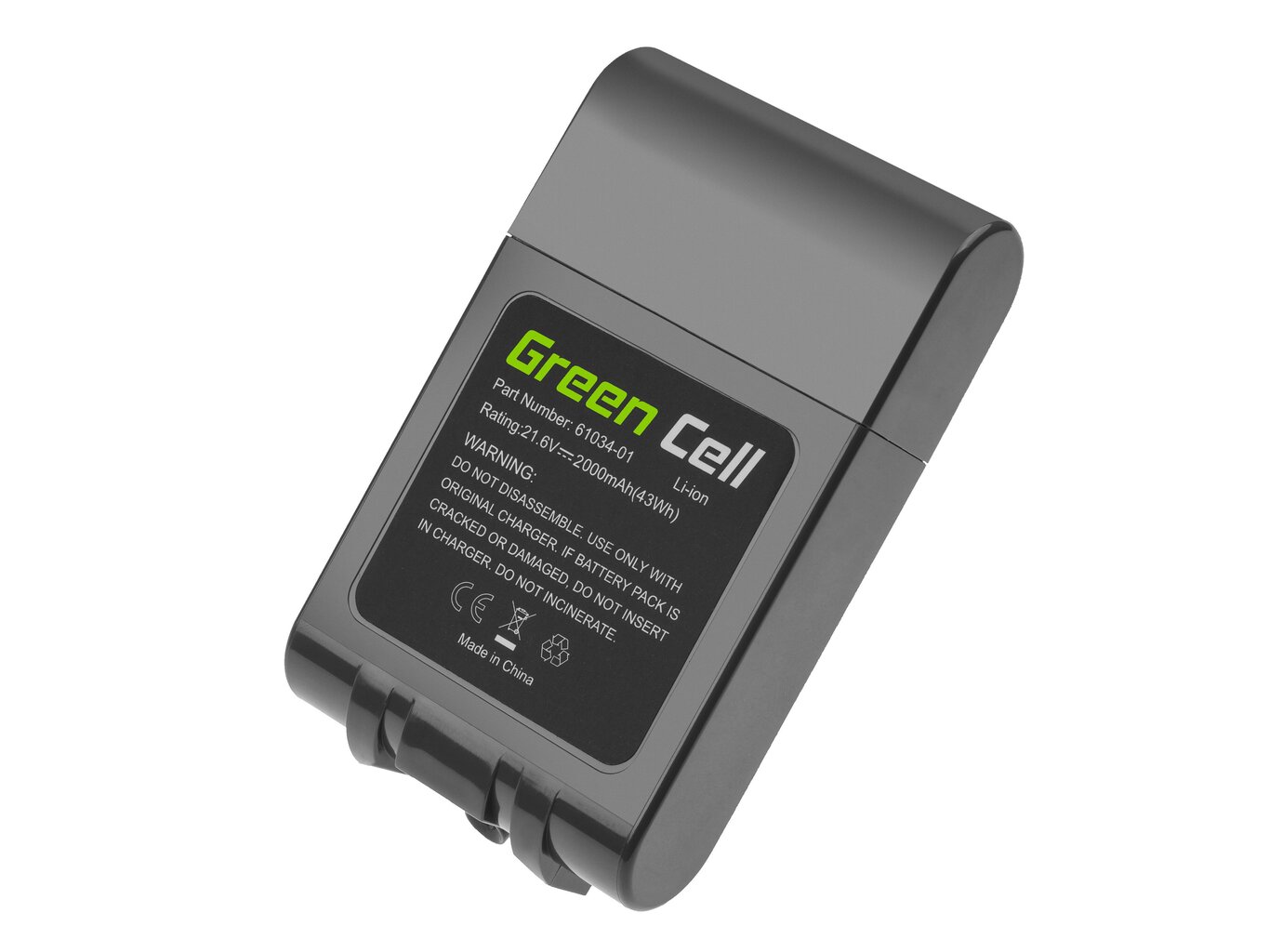 Green Cell PT226 kaina ir informacija | Akumuliatoriai dulkių siurbliams | pigu.lt