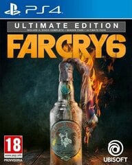 PS4 Far Cry 6 Ultimate Edition incl. Season Pass and Ultimate Pack цена и информация | Компьютерные игры | pigu.lt