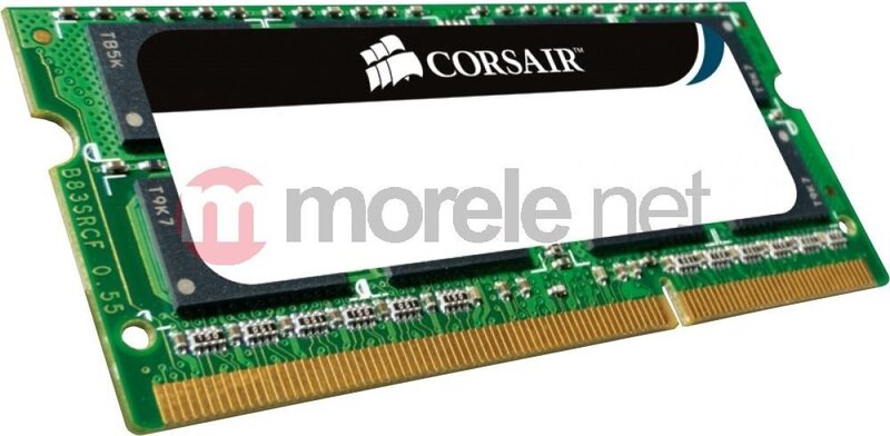 Operatyvioji atmintis (RAM) Corsair DDR3 SODIMM 8GB 1600MHz CL11  (CMSO8GX3M1A1600C11) kaina | pigu.lt