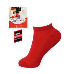 Женские короткие носки Favorite 22174 red цена и информация | Женские носки | pigu.lt