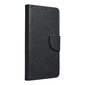 Telefono dėklas Fancy book case Samsung Galaxy A70, juodas kaina ir informacija | Telefono dėklai | pigu.lt
