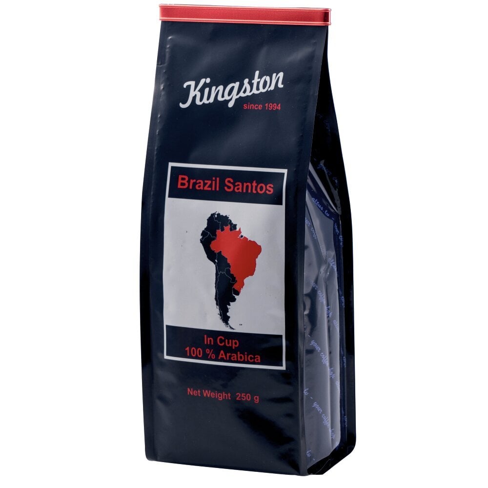 Kingston Brazil Santos malta kava, 250 g kaina ir informacija | Kava, kakava | pigu.lt