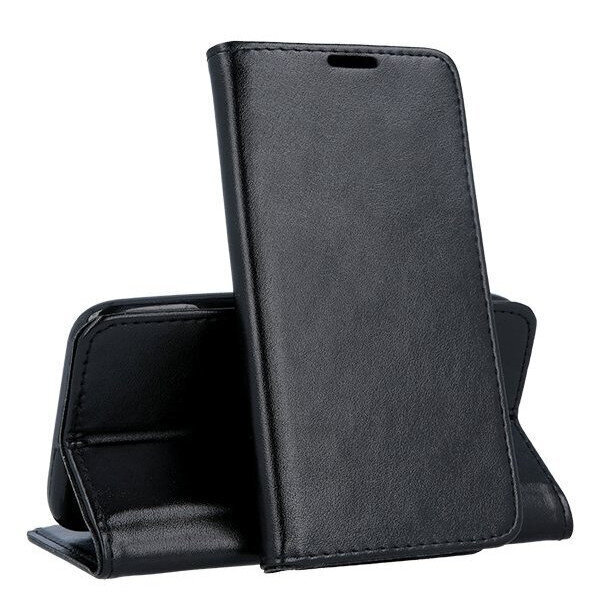 Telefono dėklas Smart Magnetic, skirtas Samsung A125 A12, juodas kaina ir informacija | Telefono dėklai | pigu.lt