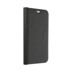 Luna Carbon knygutė Huawei P40 Pro, juoda цена и информация | Чехлы для телефонов | pigu.lt