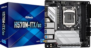 ASRock H570M-ITX/ac kaina ir informacija | Pagrindinės plokštės | pigu.lt