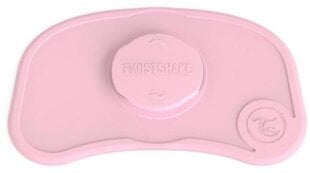 Prilimpantis silikoninis kilimėlis Twistshake, rožinis kaina ir informacija | Kūdikių indai, indeliai pienui ir įrankiai | pigu.lt