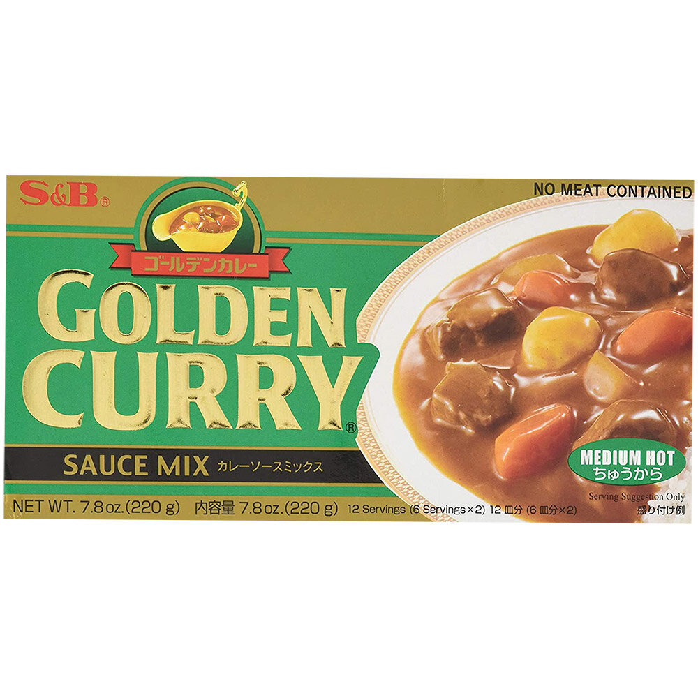 Aštrus Golden curry padažas kubeliuose, 8 vnt, 220 g цена и информация | Padažai | pigu.lt