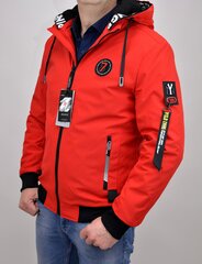 Мужская куртка JP 633, красная цена и информация | Мужские куртки | pigu.lt