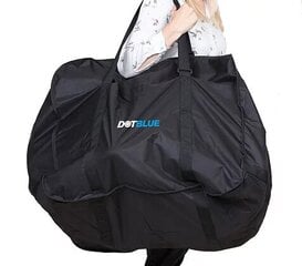 Krepšys elektriniam dviračiui Blaupunkt Dot-Blue Carla 180 16", juodas kaina ir informacija | Krepšiai, telefonų laikikliai | pigu.lt