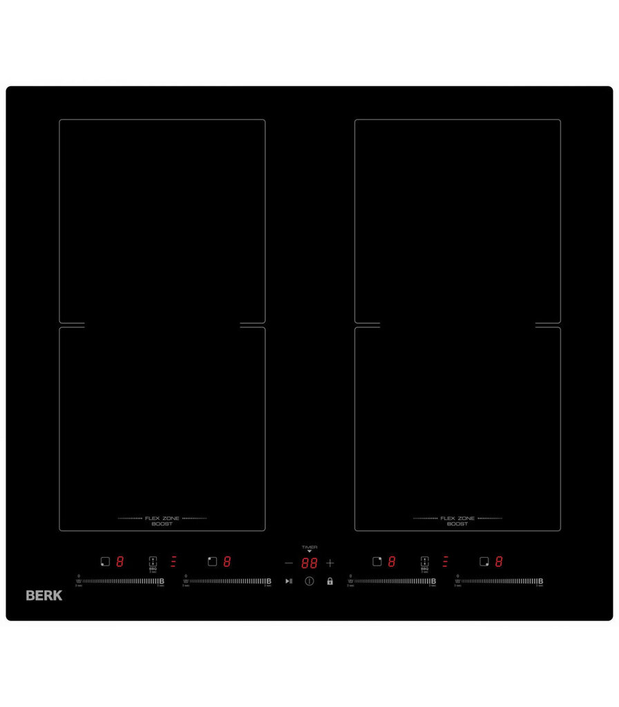 Berk BHI-6200S/YK kaina ir informacija | Kaitlentės | pigu.lt