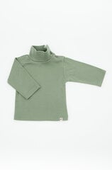 Блуза из шерсти мериноса с высоким воротником цена и информация | Футболка для малышки фуксия | pigu.lt