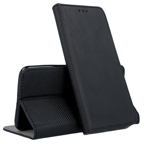 Mocco Smart Magnet Book Case For LG K52 Black kaina ir informacija | Telefono dėklai | pigu.lt