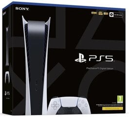 Sony PlayStation 5, Digital Edition kaina ir informacija | Žaidimų konsolės | pigu.lt