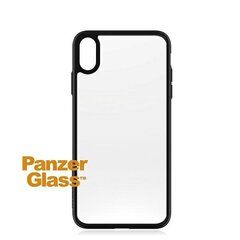 PanzerGlass ClearCase iPhone Xs Max czarny|black цена и информация | Чехлы для телефонов | pigu.lt