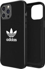 Adidas OR Snap Case Trefoil FW20, skirtas iPhone 12 Pro Max, juodas kaina ir informacija | Telefono dėklai | pigu.lt