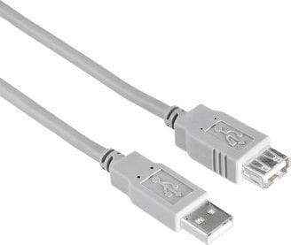 Hama, USB A-A, 3 m kaina ir informacija | Laidai telefonams | pigu.lt