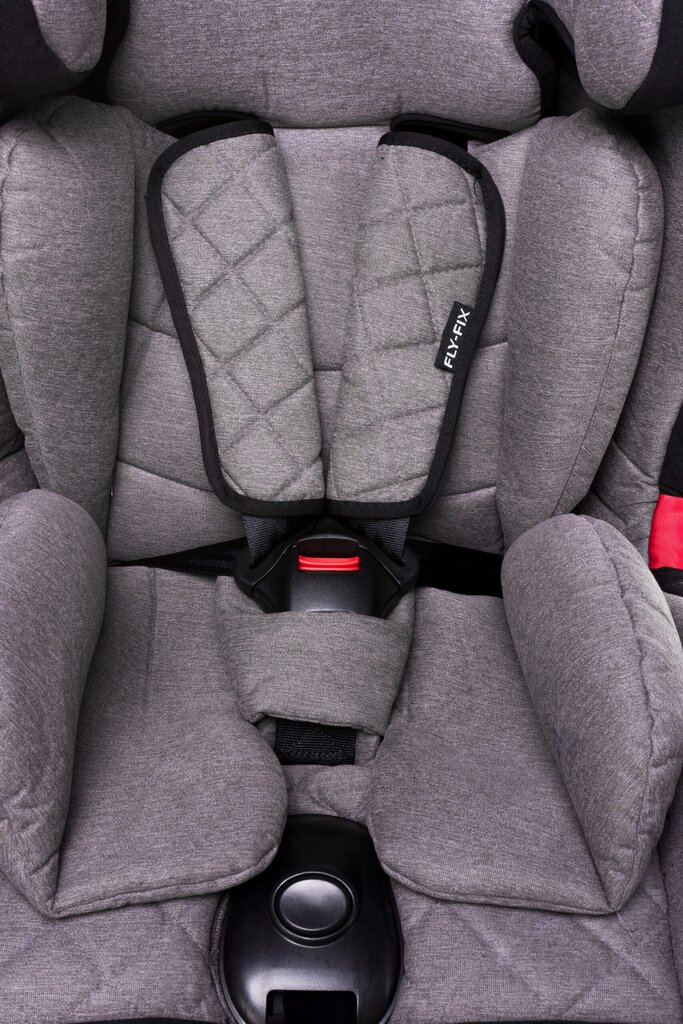 Automobilinė kėdutė 4Baby Fly-Fix, 9-36 kg, graphite kaina ir informacija | Autokėdutės | pigu.lt