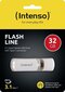 Pendrive Intenso Flash Line, 32 GB kaina ir informacija | USB laikmenos | pigu.lt