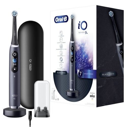 Oral-B iO9 Series Black Onyx цена и информация | Elektriniai dantų šepetėliai | pigu.lt