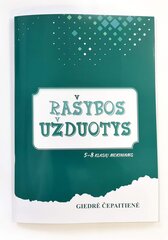 Rašybos užduotys цена и информация | Рабочие тетради | pigu.lt