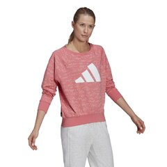 Džemperis moterims Adidas Winners Badge of Sport, rožinis kaina ir informacija | Džemperiai moterims | pigu.lt