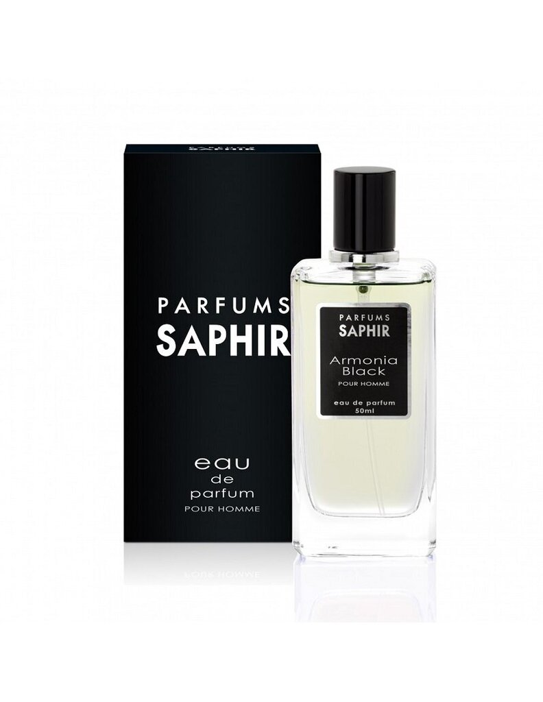 Kvapusis vanduo Saphir Armonia Black Pour Homme EDP vyrams, 50 ml kaina ir informacija | Kvepalai vyrams | pigu.lt